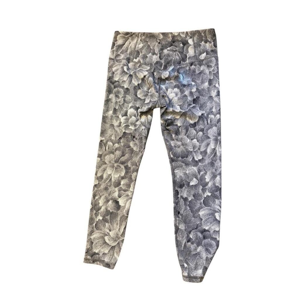 Athleta Elation Textured Tight Floral Legging Women size Large - Picture 2 of 4